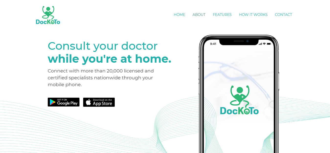 Consult your doctor while you're at home with DocKoTo